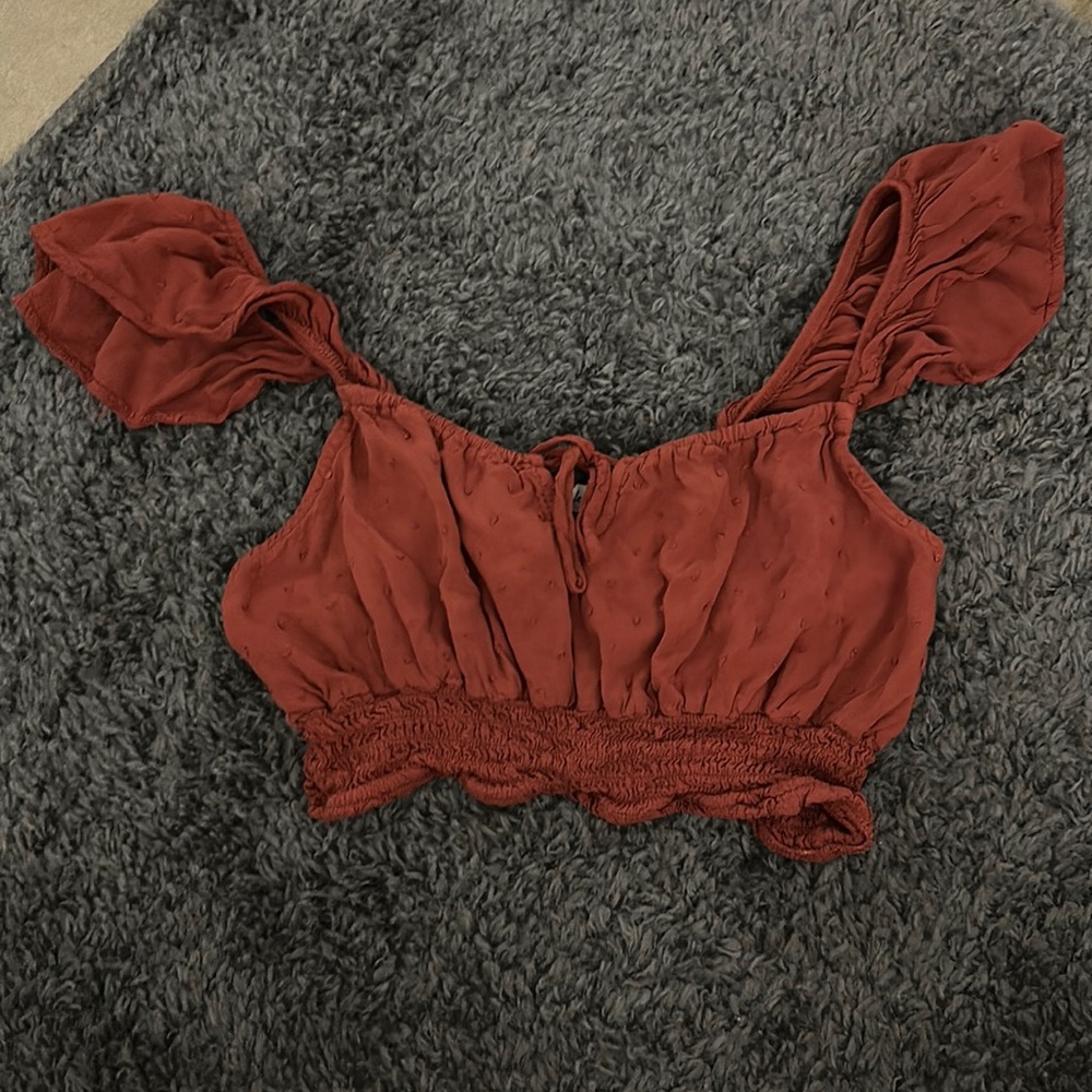 Maroon Top